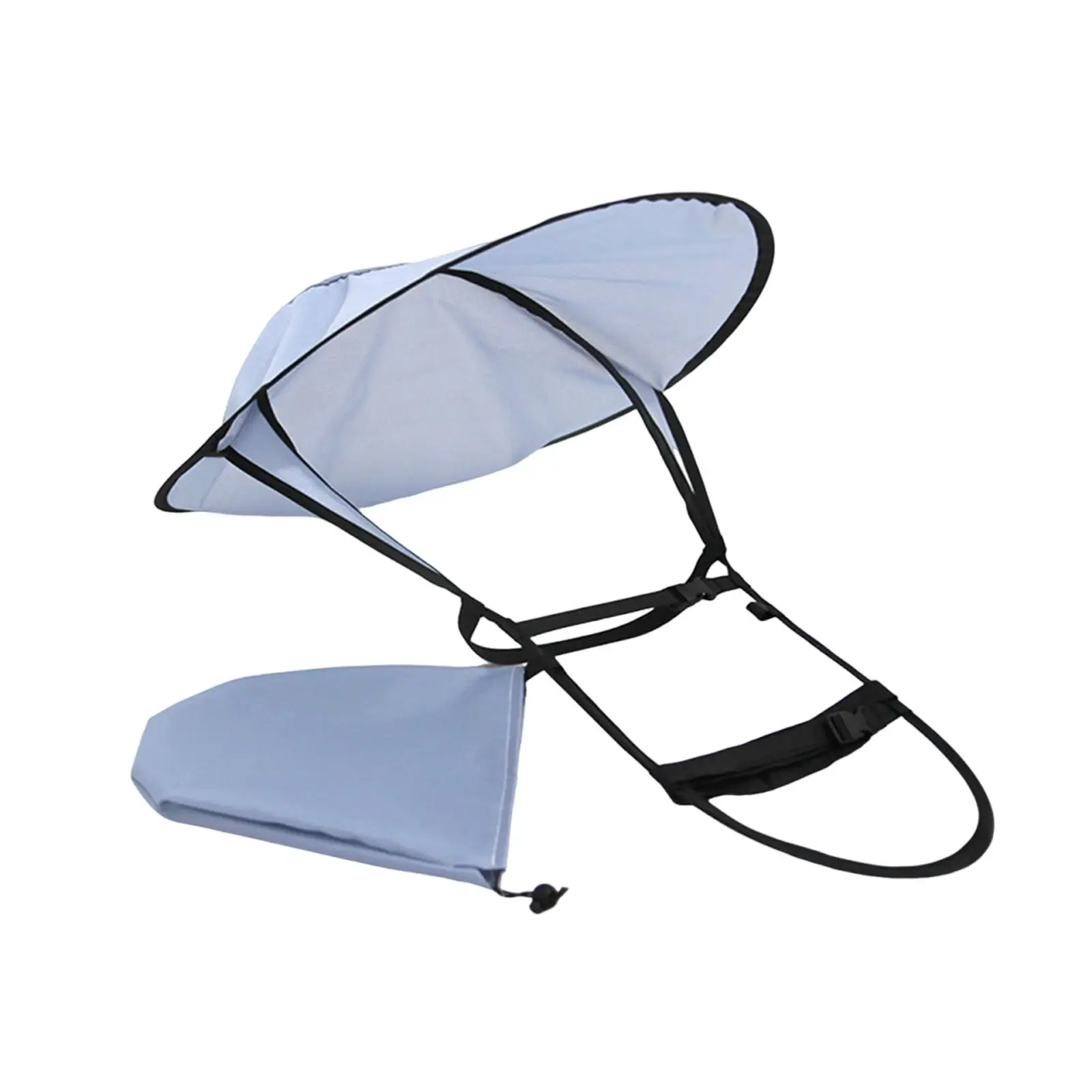 Sun Hat with Front Bag Foldable Umbrella Hat for Outdoor Camping Gardening