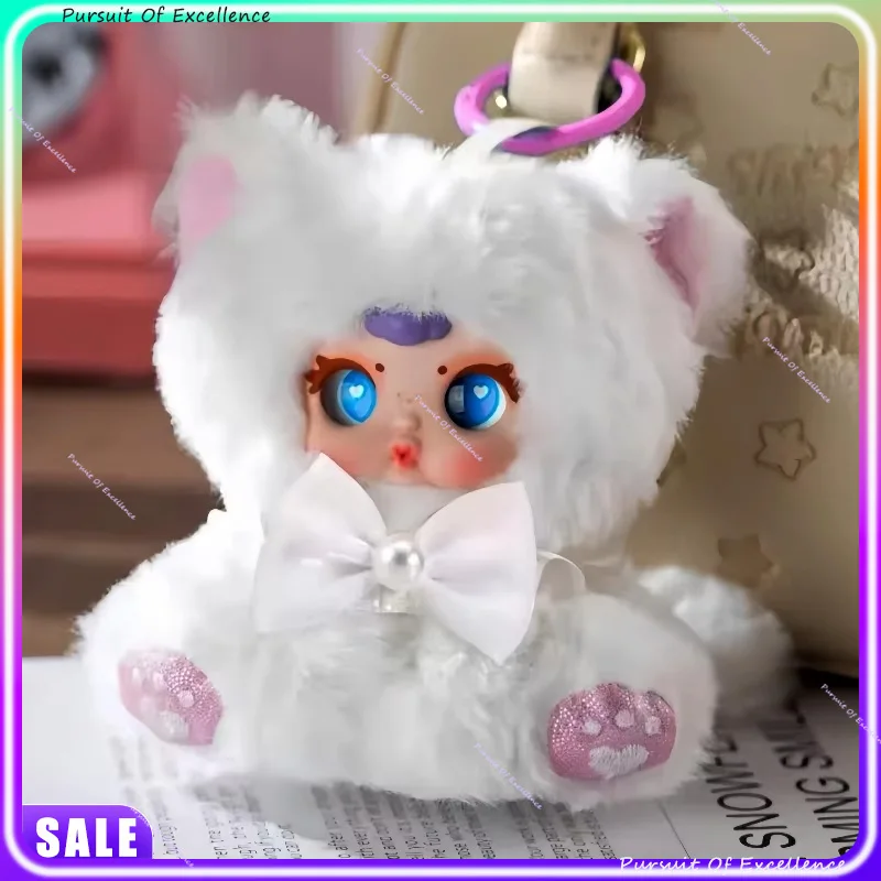 

Новый мм молочные конфеты озорной котенок озорной кот слепая коробка милая аниме плюшевая кукла Kawaii подвижный хвост подарочная коллекция праздничный подарок