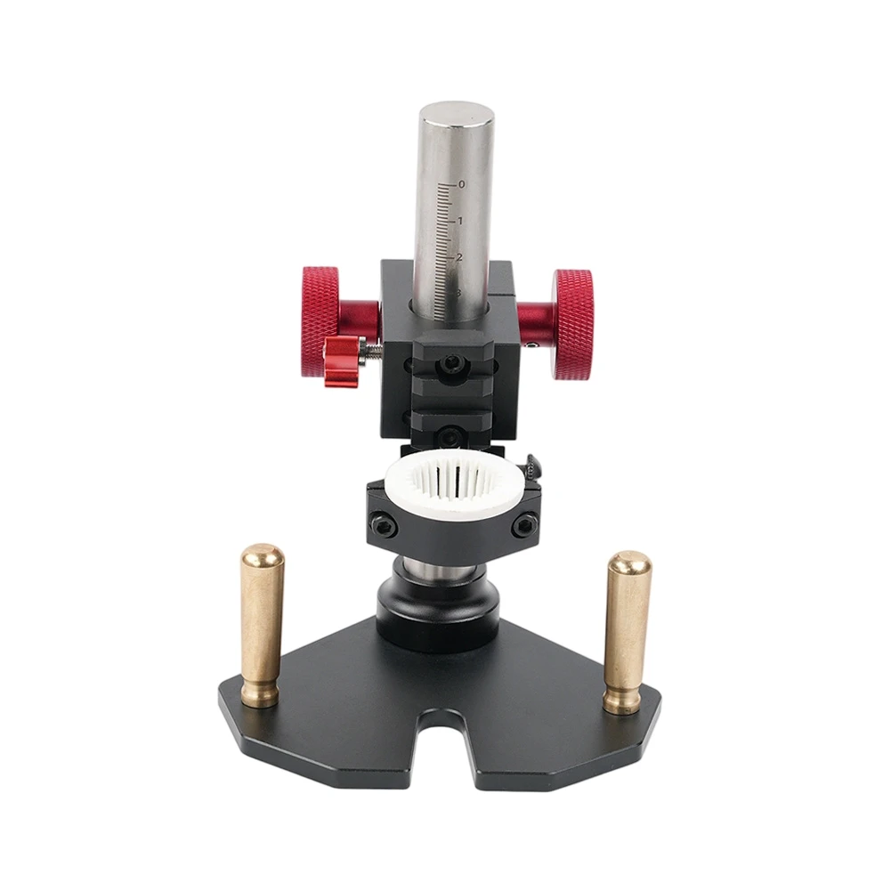 Aluminum Alloy Dental Engraving Machine Stand With Height Adjustment Clamp For 25mm Handle Vertical Lifting Carving Tool