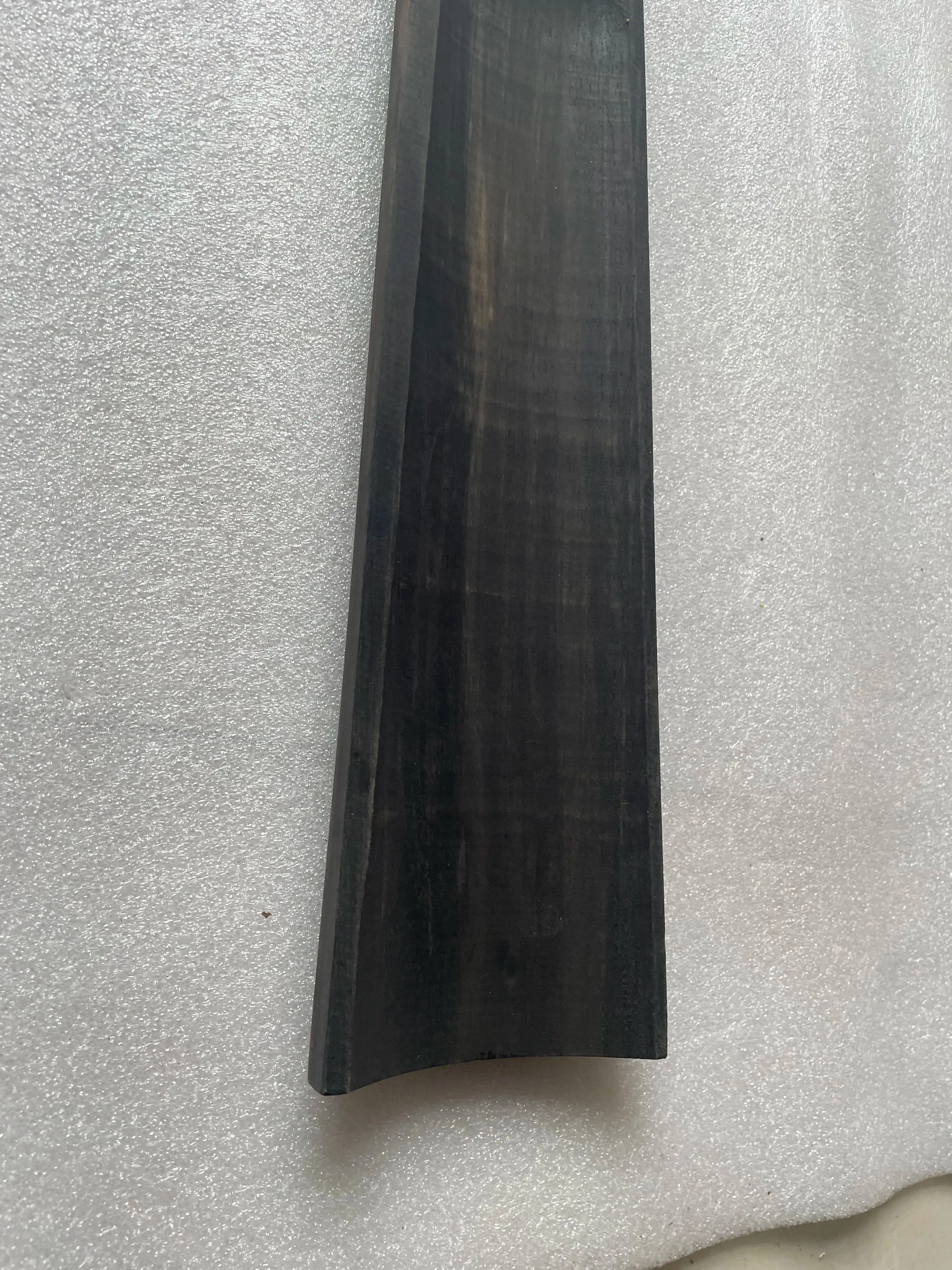 Ebony Upright Double Bass Fingerboard, High Quality, Natural Black, 4/4 Fretboard, Replacement Part, 1/4, 1/2 Fretboard, 1Pc