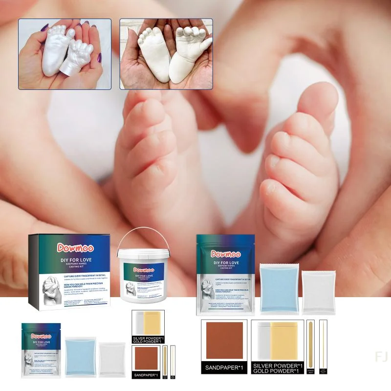 

[YU]DOWMOO DIY Hand Model Kit for Couples Plaster Handprint Casting Kit Festival Gift Souvenir Craft Keepsake