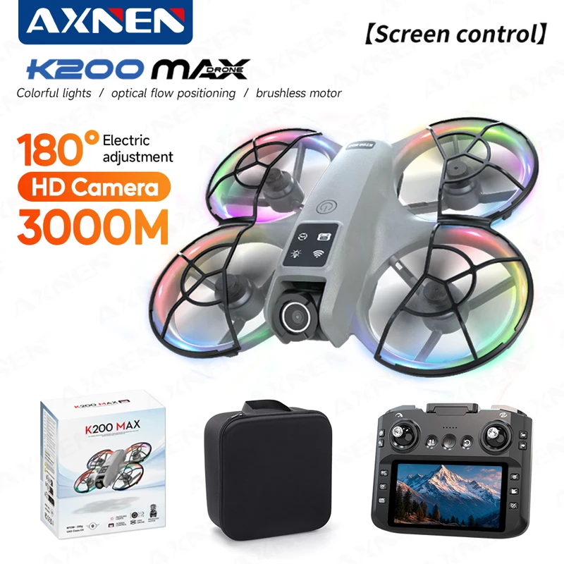 

AXNEN K200MAX Мини GPS Дроны 8K Профессиональный HD Аэрофотосъемка Дистанционное Управление Самолет 5G HD Двойная Камера Квадрокоптер Игрушки