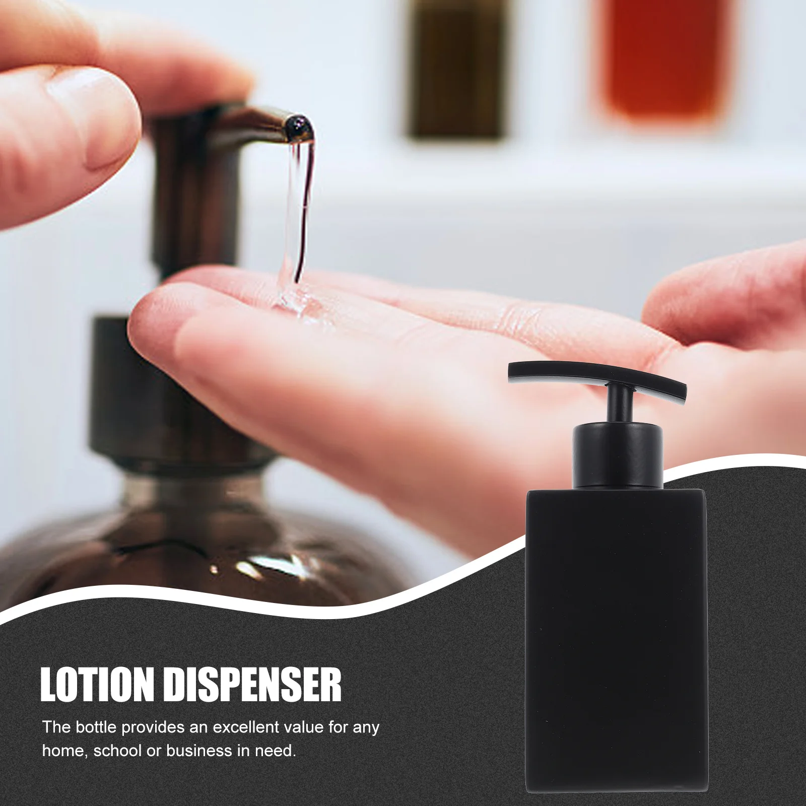 

Бутылка с насосом, контейнер для шампуня, герметичный многоразовый дозатор лосьона для путешествий, отеля, ванной комнаты, гель для душа, мытье тела, кухонное мыло