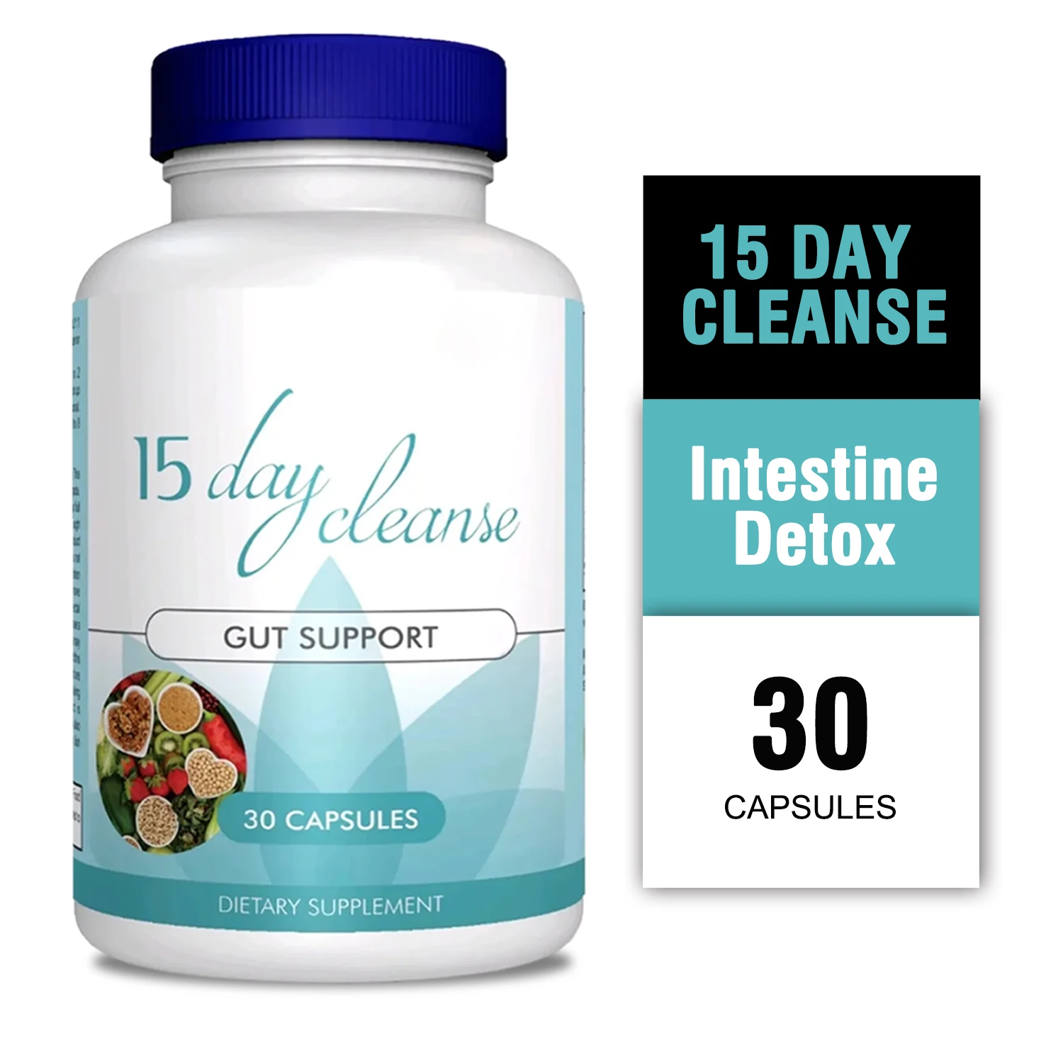 

15 Day Colon Cleanse Detox - Supports Weight Loss, Advanced Bowel Movement, Constipation Relief and Relaxation