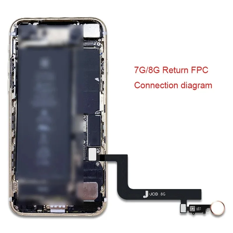 Universal Fingerprint FPC Flex Cable For iPhone 7 7P 8 8P Home Button Touch ID Repair Extend Test Ribbon