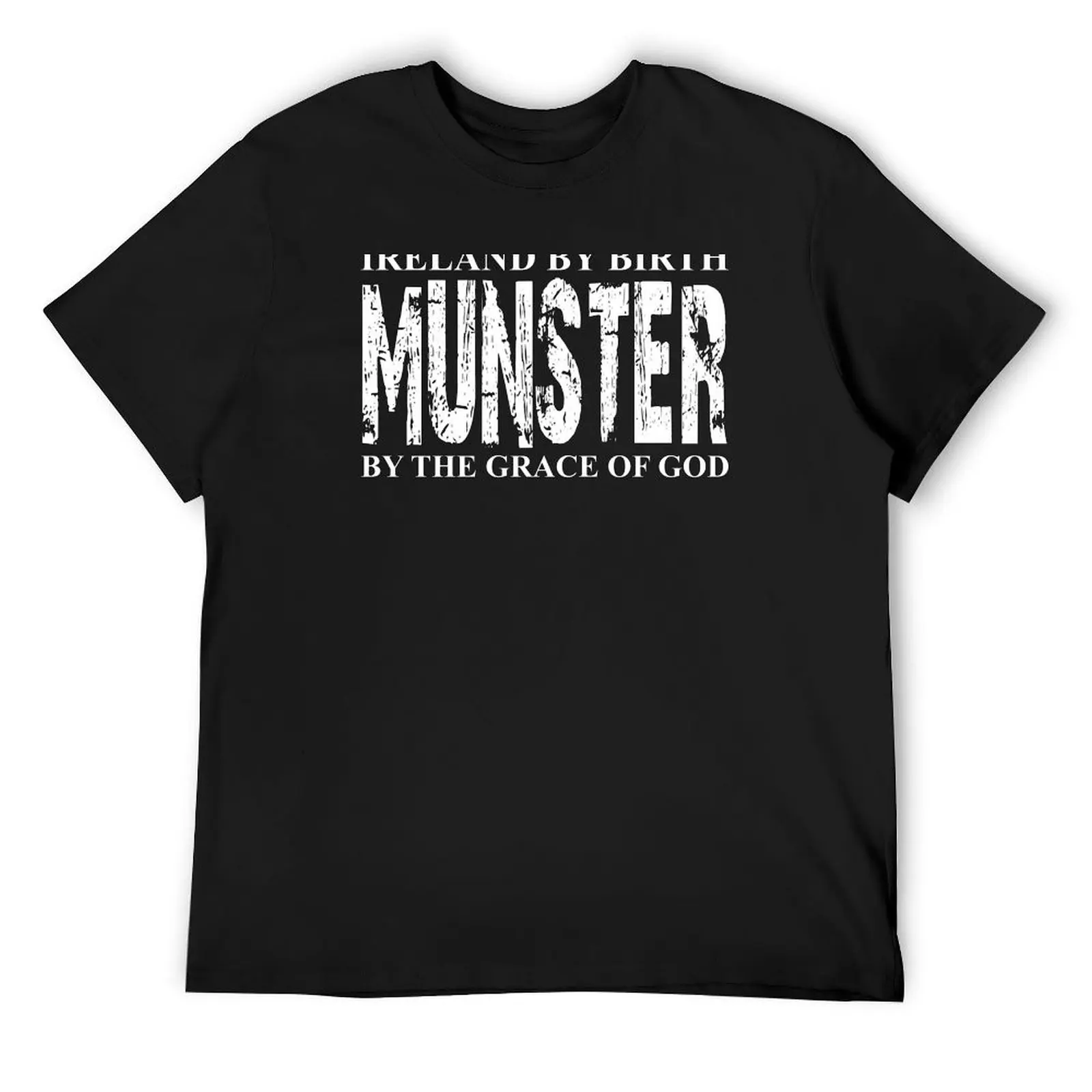 

Футболка MUNSTER By The Grace of God, новое издание, таможенные заготовки, футболки для мужчин с графикой