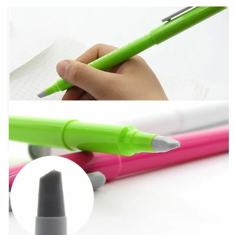 Paper Pen Cutter Ceramic Mini Paper Cutter Ceramic Tip No Rust Durable Paper Pen Cutter Multifunctional Home Office
