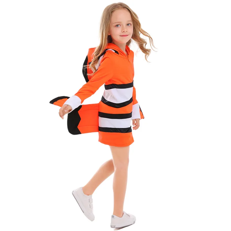 Adult Women's Nemo Fi Animal Role-plang Costume loween Par Performance Clothes Traditional Chinese Stage Outfit