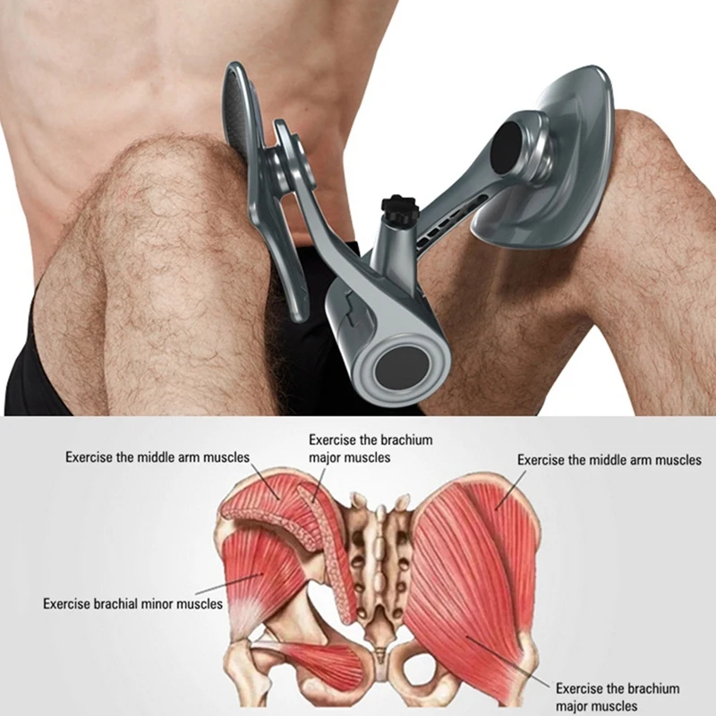 Pelatih latihan otot PC pria, alat perbaikan otot lantai panggul pria untuk peralatan Gym rumah