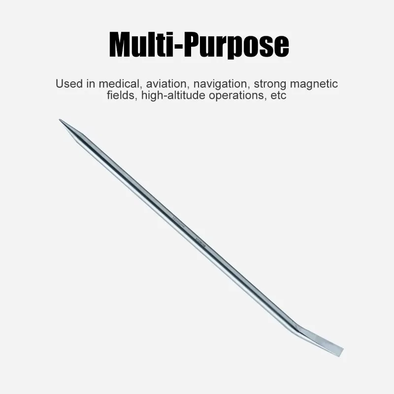 T109402 Titanium Pry Bar  Professional Grade Multi-purpose Crowbar New Corrosion Resistant Titanium Alloy
