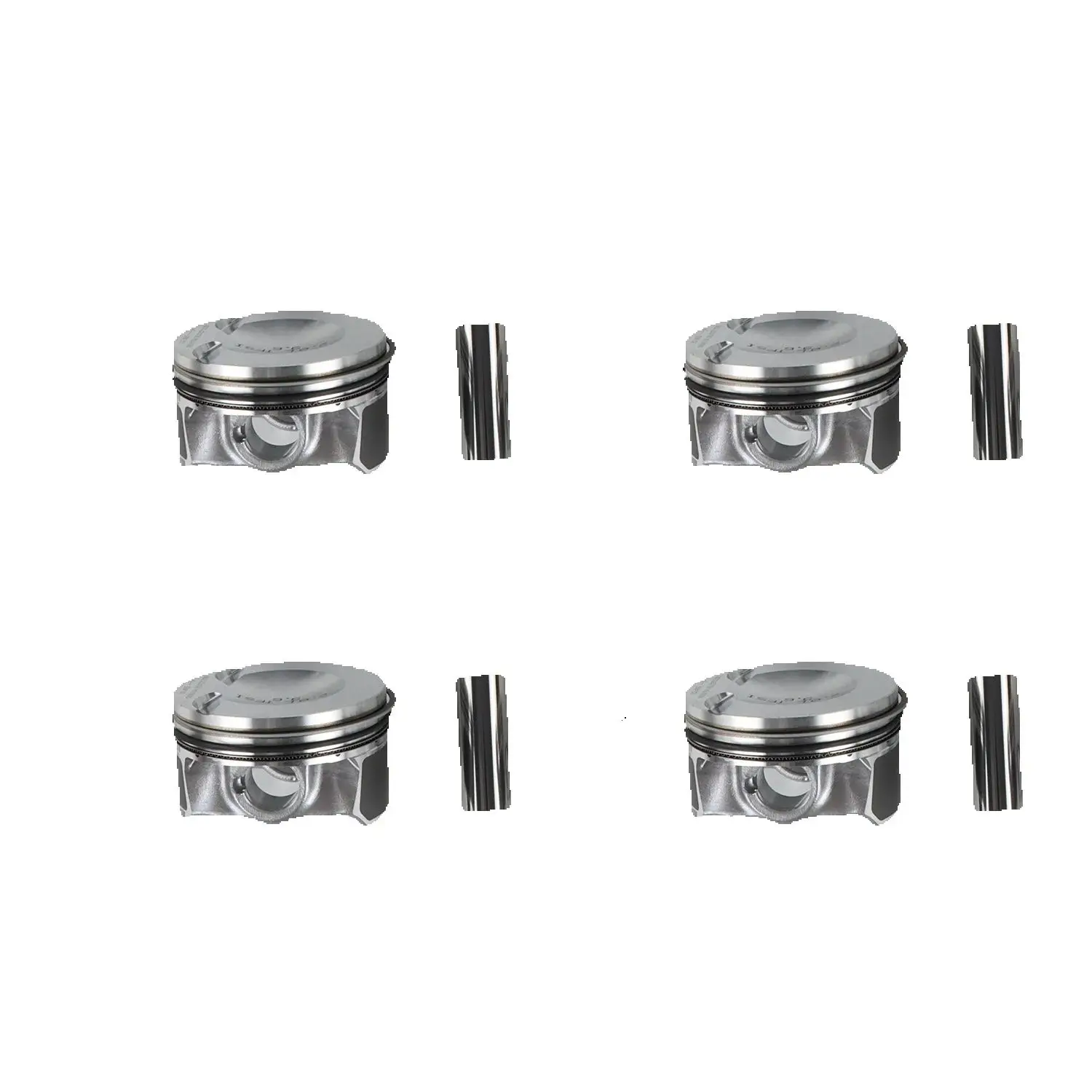 4PCS Piston Assembly Set Φ21mm FOR GTI Passat Tiguan FOR Audi TT A3 A4 Q5 2.0L Engine Spare Parts