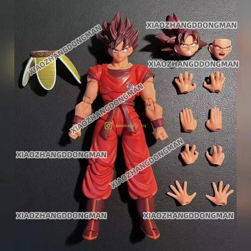 In stock 24 hours shipping Devil Fusion Dragon Ball SHF Son Goku Aquaman Ken Scarlet Martial Artist 16000 Power Level Anime