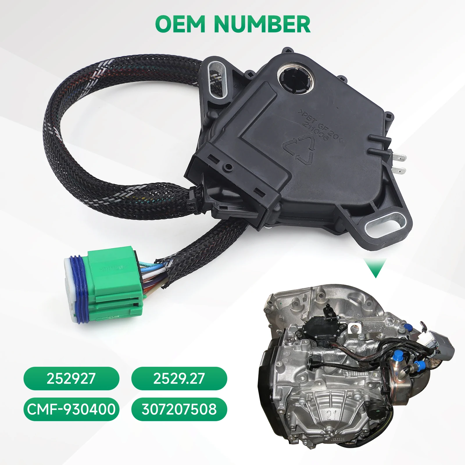 307207508 252927 Automatic Transmission Switch DPO pressure sensor 2529.27 CMF-930400 For Peugeot For Citroen Renault C4 C5 AL4 4