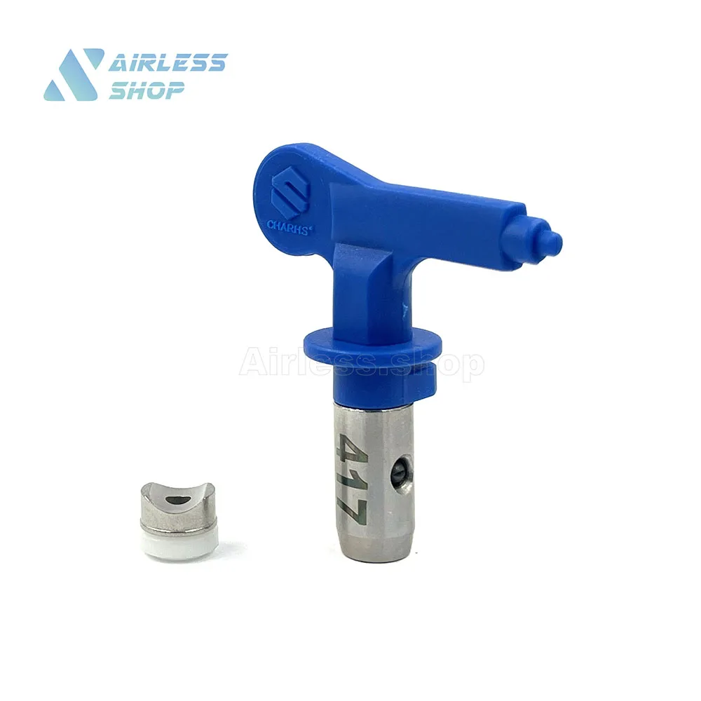 Airless Spray Tip Nozzle 417 with  Tip Seal Gasket For Spray Tip Home Garden Tool For Painting Airless Paint Spray GUn Tip Powde