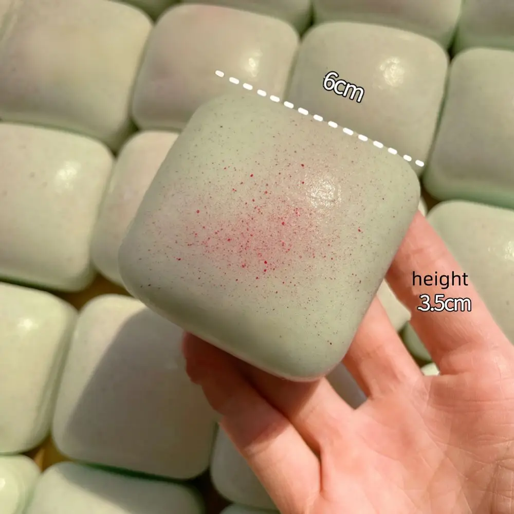 スクイーズトイ スクエア型パン型 ストレス解消 小さなトースト感覚玩具 フィジェットトイ ギフト ​ ​ 無毒のゆっくりと膨らむおもちゃ