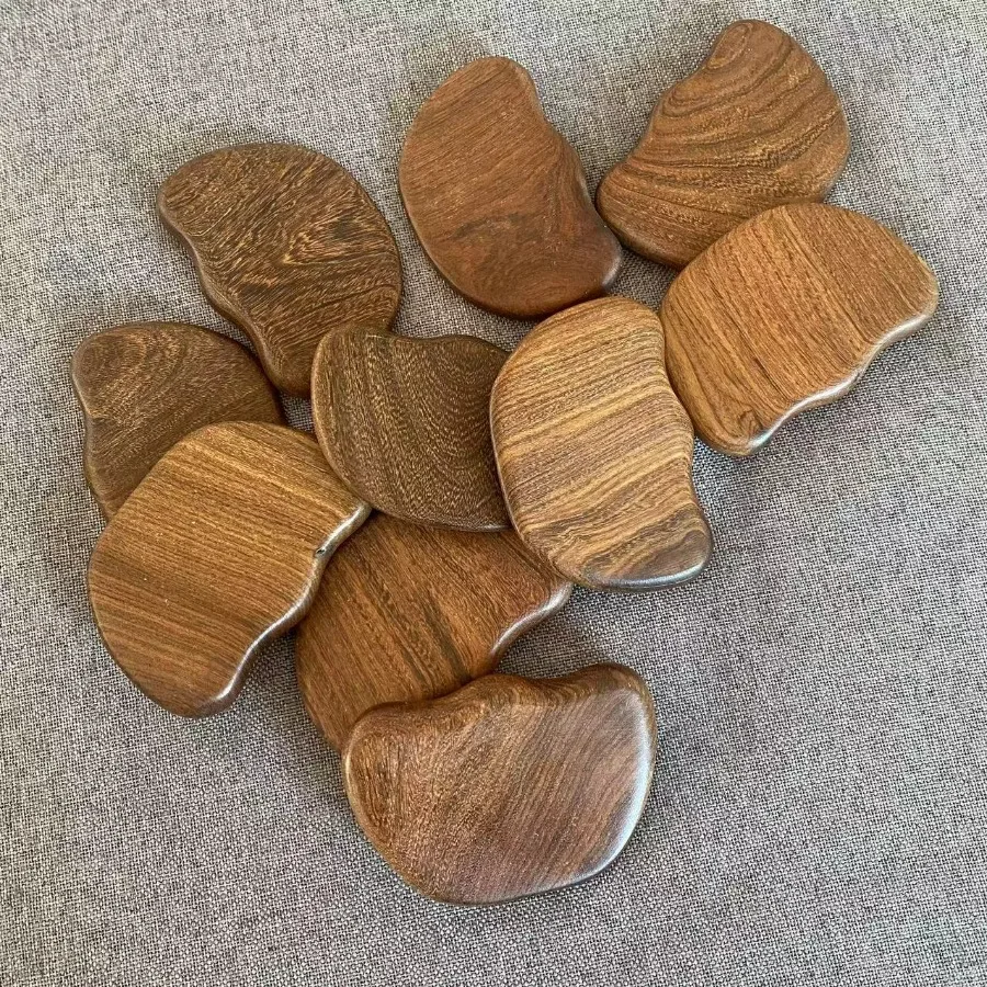 

Wooden Gua Sha Board Portable Massage Scraping Tool for Face Body Relaxation Spa Lymphatic Drainage Therapy