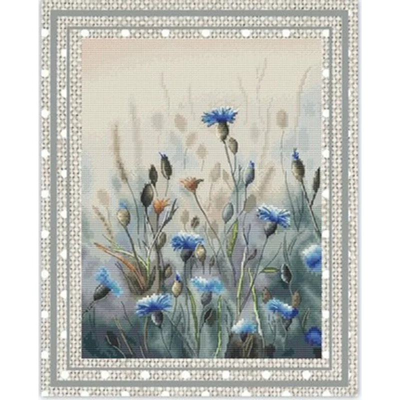 7467 Cross Stitch Sets Cross Stitch Paintings 14ct 18ct Stich Cross Stitch Kit Embroidery Needle Arts & Craft Complete Kit Hobby