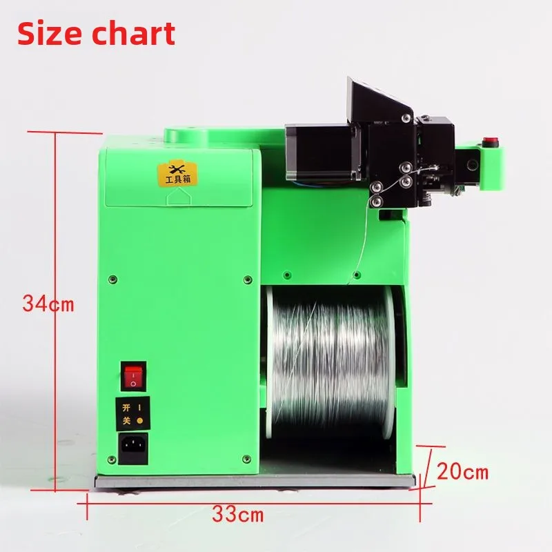 automatic aluminum wire machine Intelligent, induction sealing machine Supermarket fresh packing fruit bundling vegetables