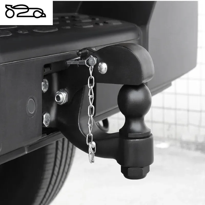 for Great Wall for Tank 300 Trailer Hitch Off-road -collision Rear Bumper Tiger Head Hook Trailer Ball Hook Refitted Accessories