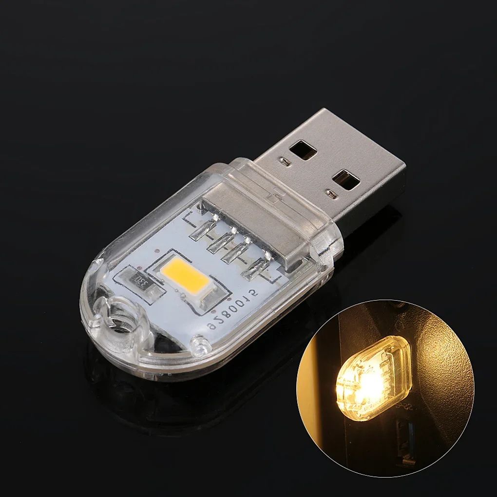 Bright Reading Book Lamp USB LED Light Portable Mini Book Light DC5V Ultra Lights For Power Bank PC Laptop Notebook