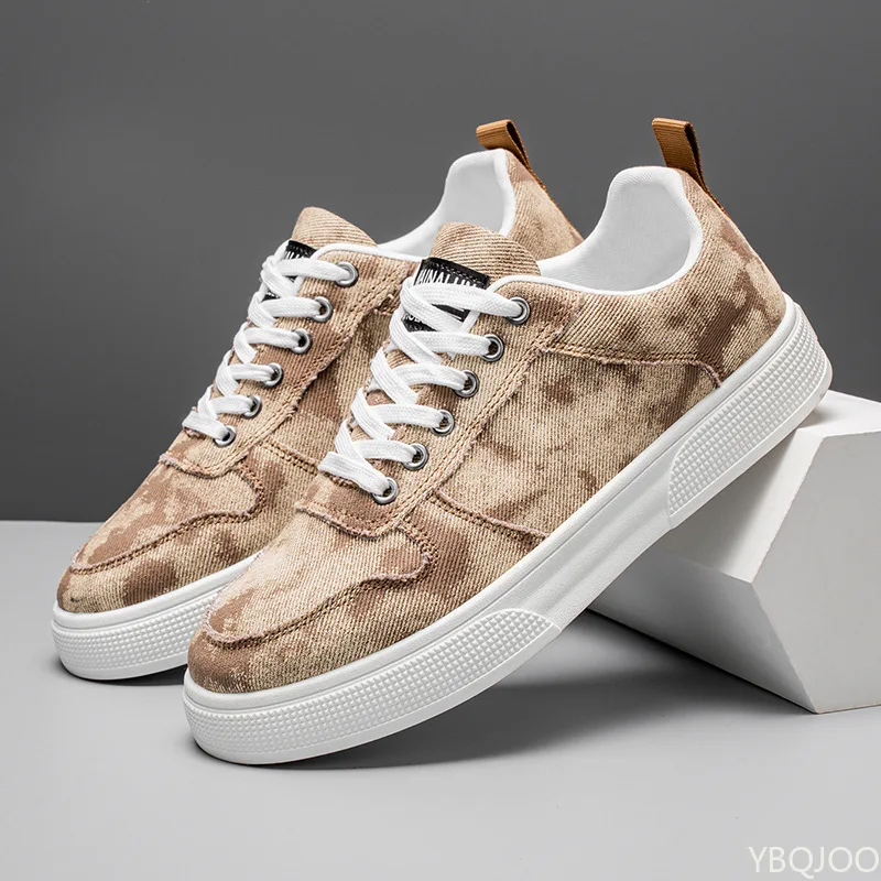 春秋万能カジュアルボードシューズ メンズ 厚底 スポーツ シンプル 快適 軽量 通気性 メンズシューズ