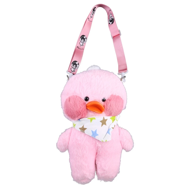 Women Ladies Cute Duck Plush Shoulder Bag Crossbody Tote Purse Messenger Satchel Tote