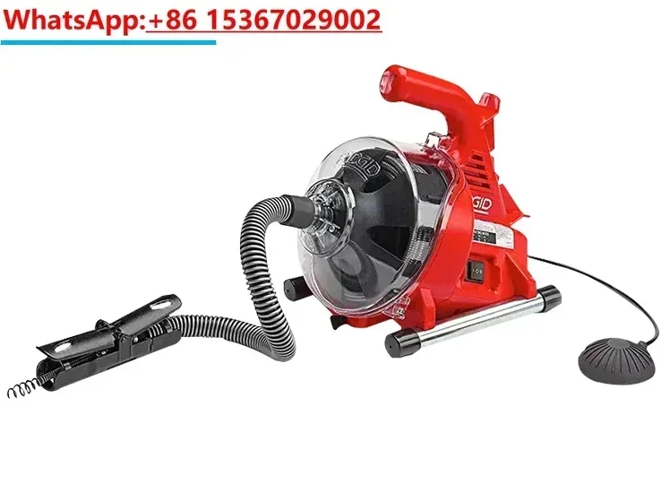 Electric pipeline dredging machine, sewer, floor drain, toilet, toilet seat, kitchen tool