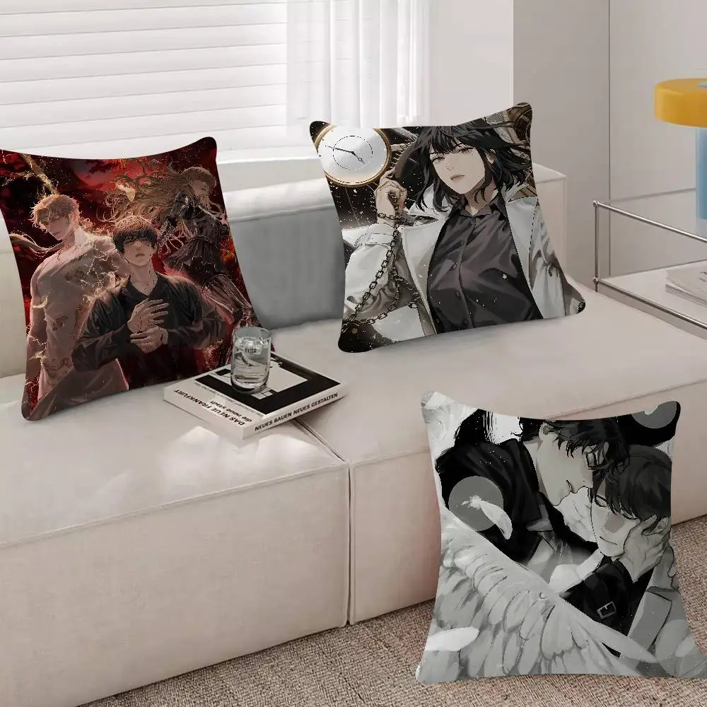 Anime O-Omniscient ReaderS Viewpoint Mini 45*45cm Cushion Cover Pillow Cover Decor Pillowcase Home Pillowcase For Couch Pillow