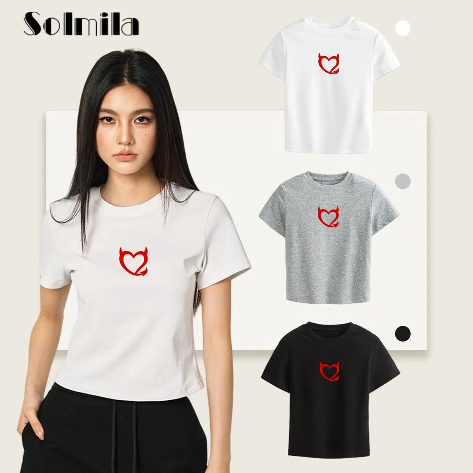 

2025 T Shirts Woman Elegant Sexy Print T-shirt Girl Short Sleeve Crew Neck Casual Top For Summer Spring Fashion Women's Clothing