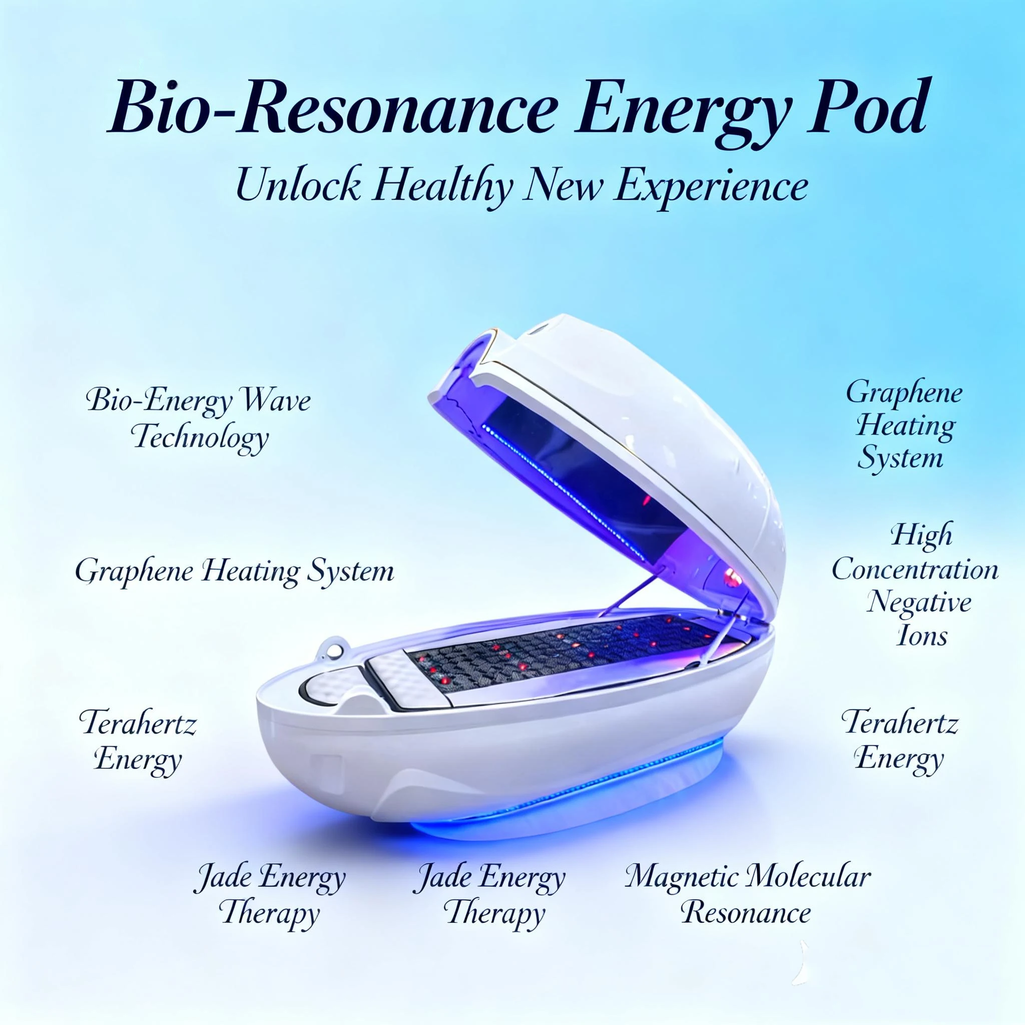 AI Graphene Vibration Beauty Salon Intelligent Health Hall Sweating Energy Cabin