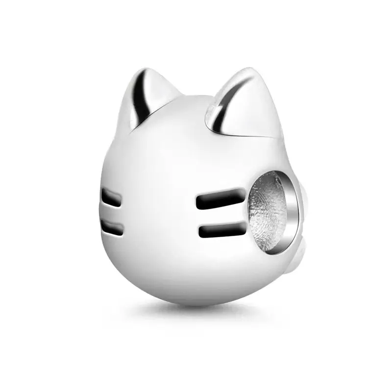 2026 New Hot Sale Pet cat dogs panda Charms Pendant 925 Sterling Silver Beads Fit Bracelet Necklace Keychain Woman Jewelry Gifts