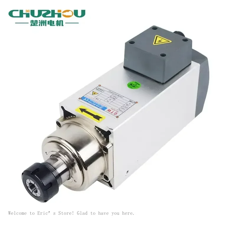 

High quality High Speed Electric Spindle 3.7KW Three-phase 12000rpm/min Kit High Precision Aircooled Cnc Spindle Motor