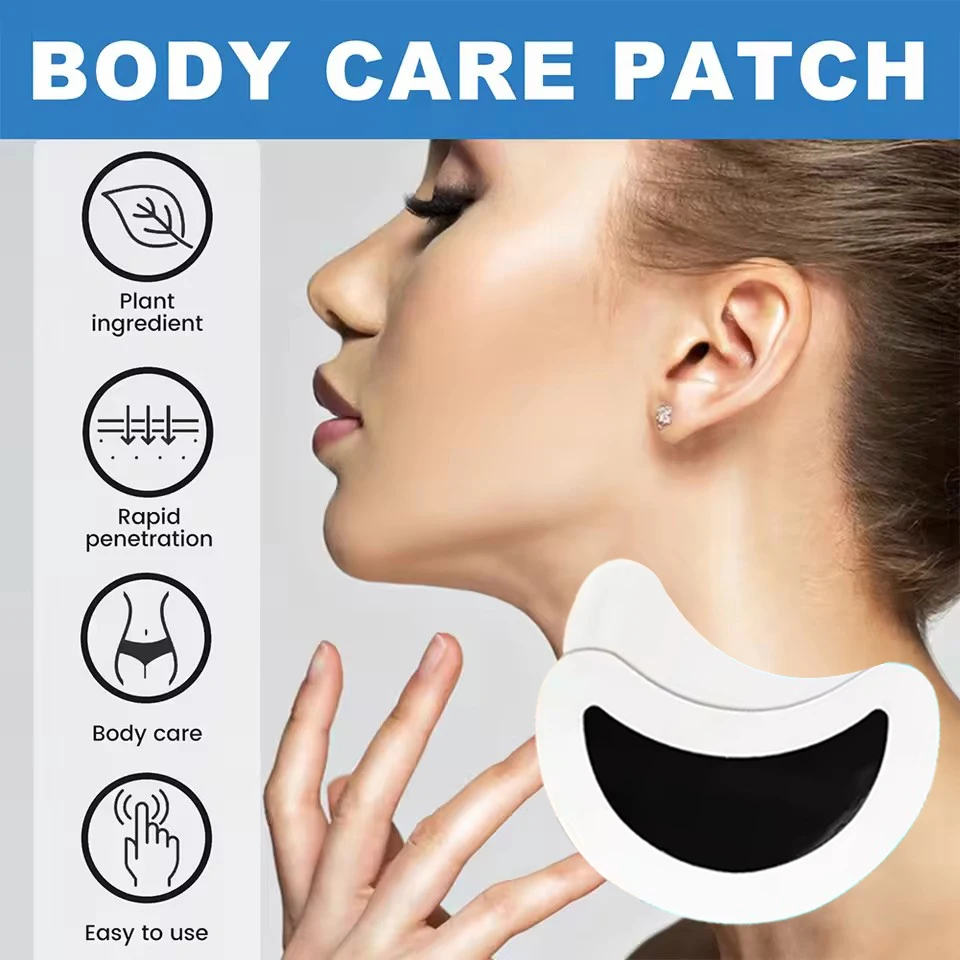 6-60 PCS Lymphatic Detox Patch Thyroid Nodule Elimination Patches Sore Throat Care Plaster Neck Anti Swelling Lymph Node Patches