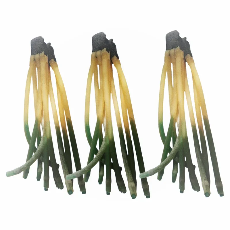 10 band slingshot rubber bands high elasticity and wear resistant natural latex replacement bands suitable for outdoor slingshot