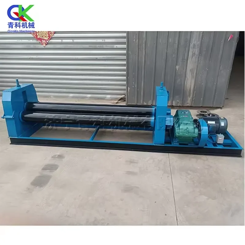 CE Certification High Precision Steel Stainless Steel Plate Cylinder Rolling Machinery 380V Iron Sheet Bending Rolling
