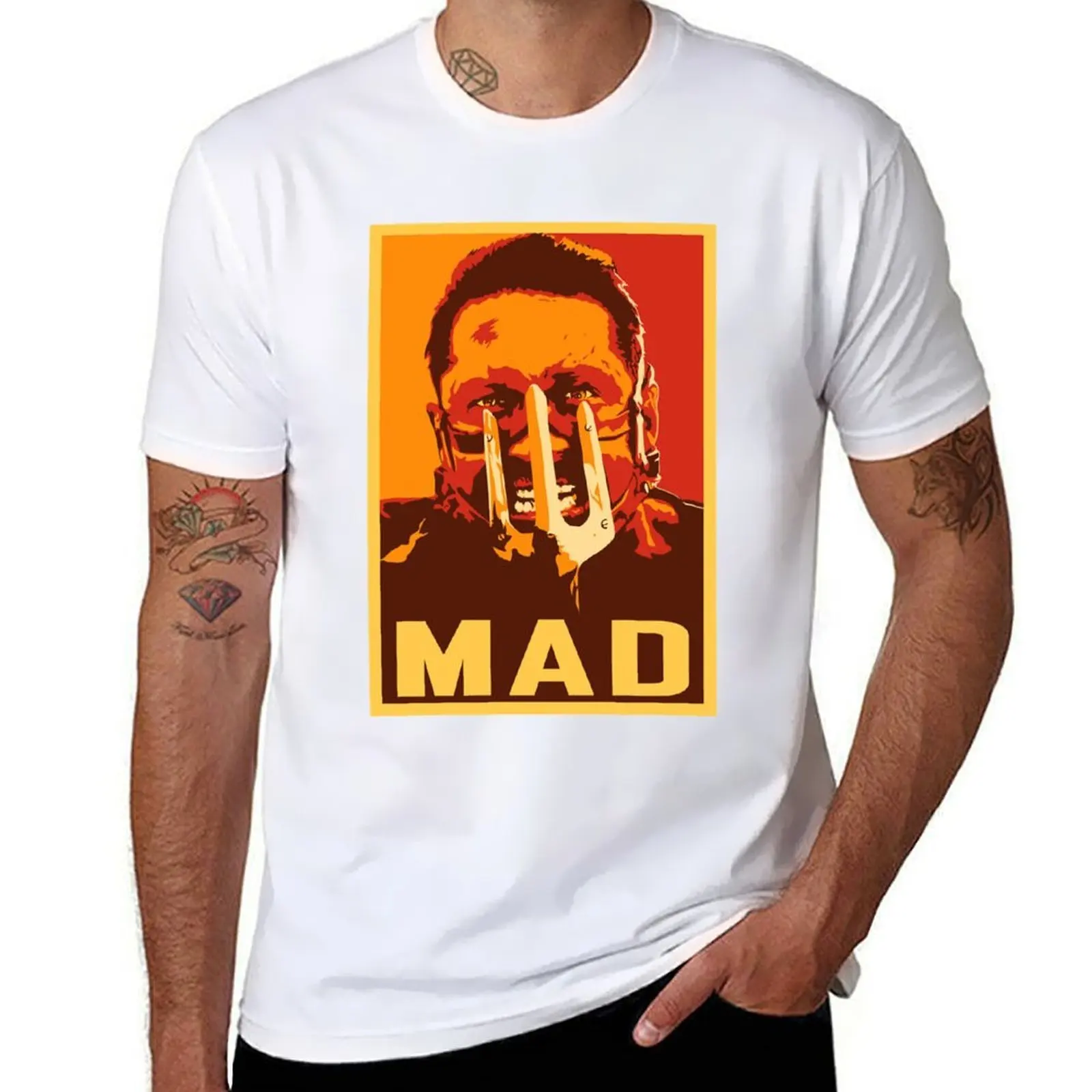 

Retro Max Rockatansky Mad Cool Graphic Gift T-Shirt man t shirt graphic t shirts for man cotton soft T-Shirt