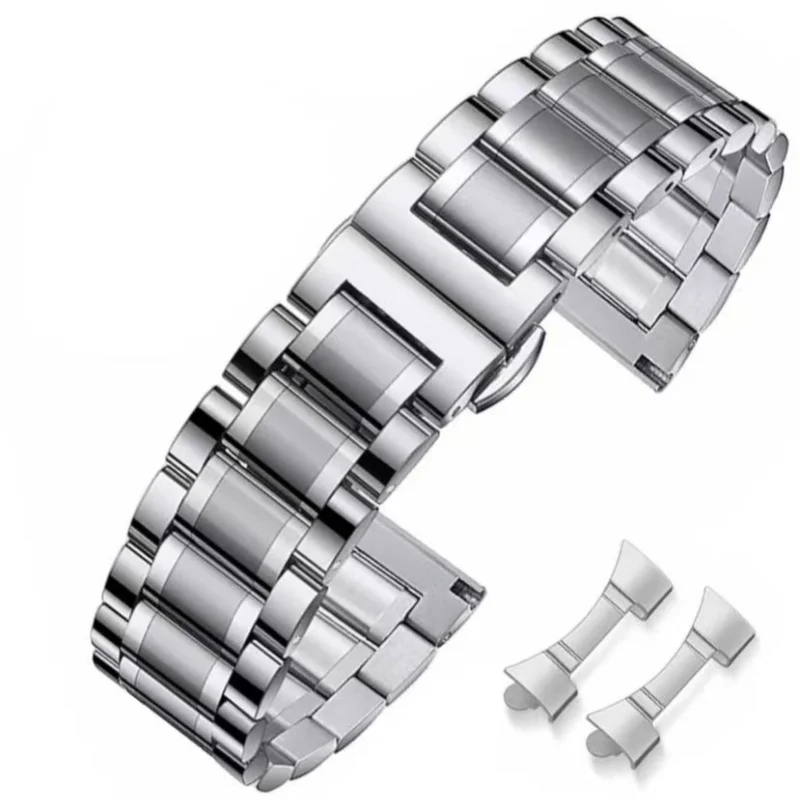 Replacement Metal Watch Bands, Stainless Steel Strap 20mm, 22mm, 24mmFits Samsung Galaxy ,Garmin ,Huawei Watch for Men Women