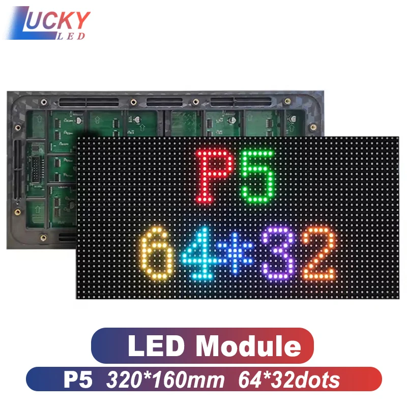 Manufacturer Sales SMD Dot Matrix P5 Rgb Outdoor 8Scan 320x160mm Full Color Led Module