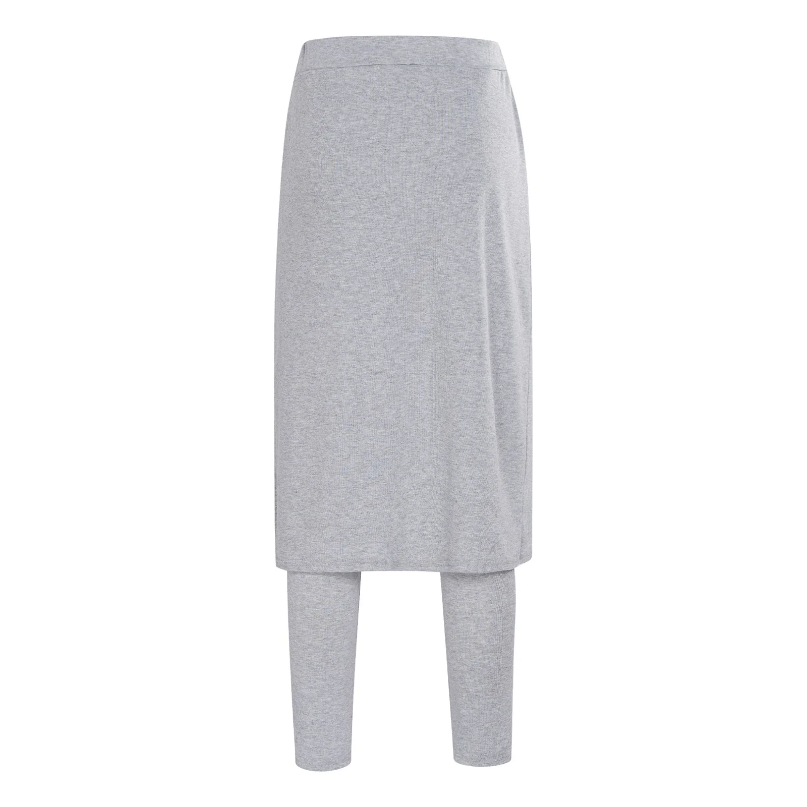 여성용 2 in 1 테니스 스포츠 팬츠스커트 하이웨이스트 신축성 사이드 슬릿 스커트 레깅스 캐주얼 골프 야외 운동 활동복