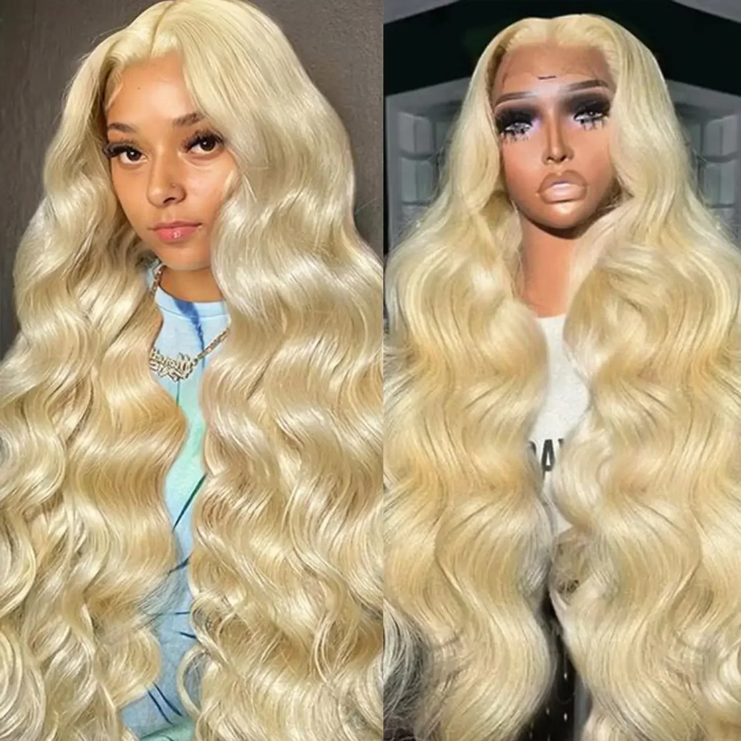 

Lace Front Wig Human Hairy 613 Lace Front Wig Human Hair Body Wave Pre plucked Glueless 613 Blonde Wig Human Hair for Women