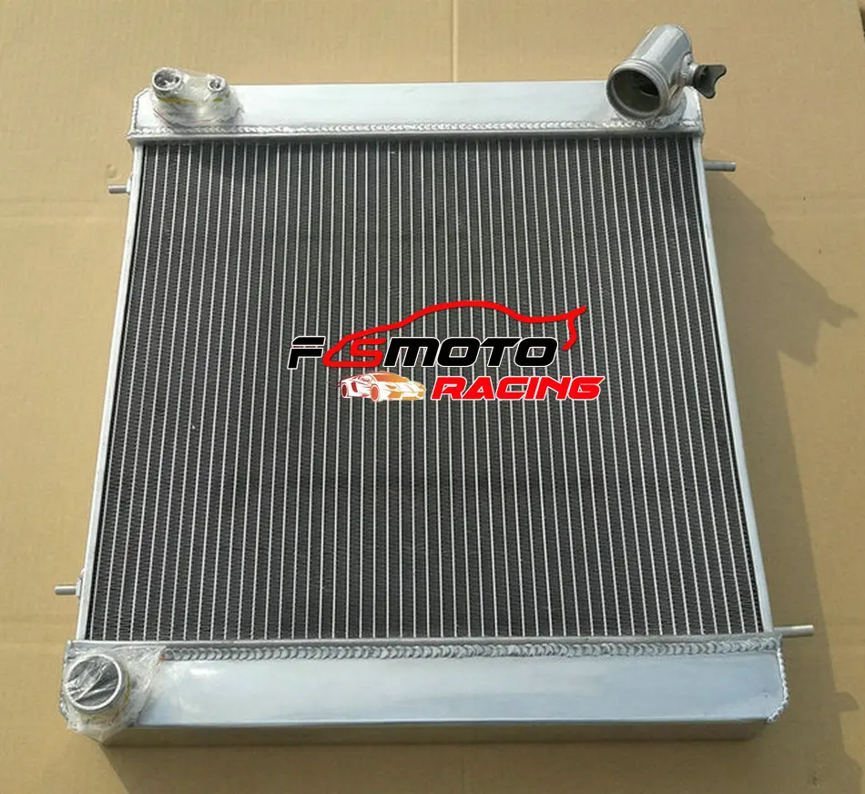 3Row 52mm Aluminum Radiator For Jaguar XKE 3.8L Series 1 S1 4.2L 1965 1966 1967 65 66 67 Manual MT