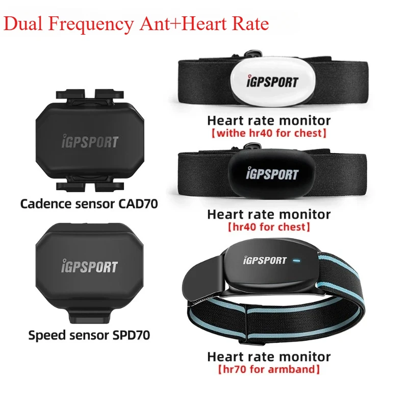 IGPSPORT HR40 HR70Arm Heart Rate Speed Sensor Wireless Health Fitness Smart Bicycle Heart Rate Monitor Hand Strap Bluetooth ANT+