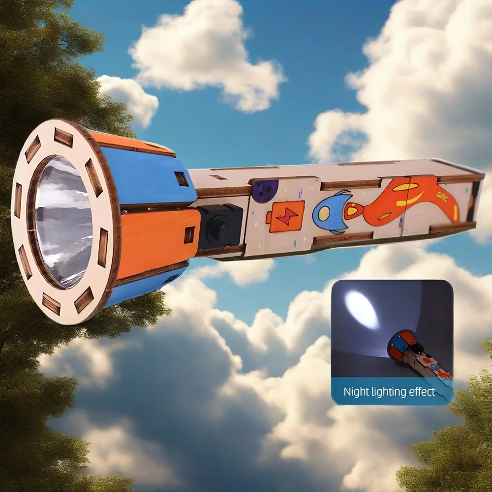 

Комплект фонариков «сделай сам» — сбор свой собственный фонарик, игрушка для обучения физике и науки STEM с настоящими цепями и лампочками, образовательный подарок