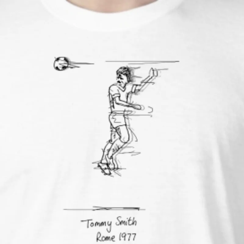 

Tommy Smith – Liverpool FC, , Liverpool FC, Back in the day, Sports,Tommy Smith – Liverpool FC_00000991- hand-drawn pattern T-sh