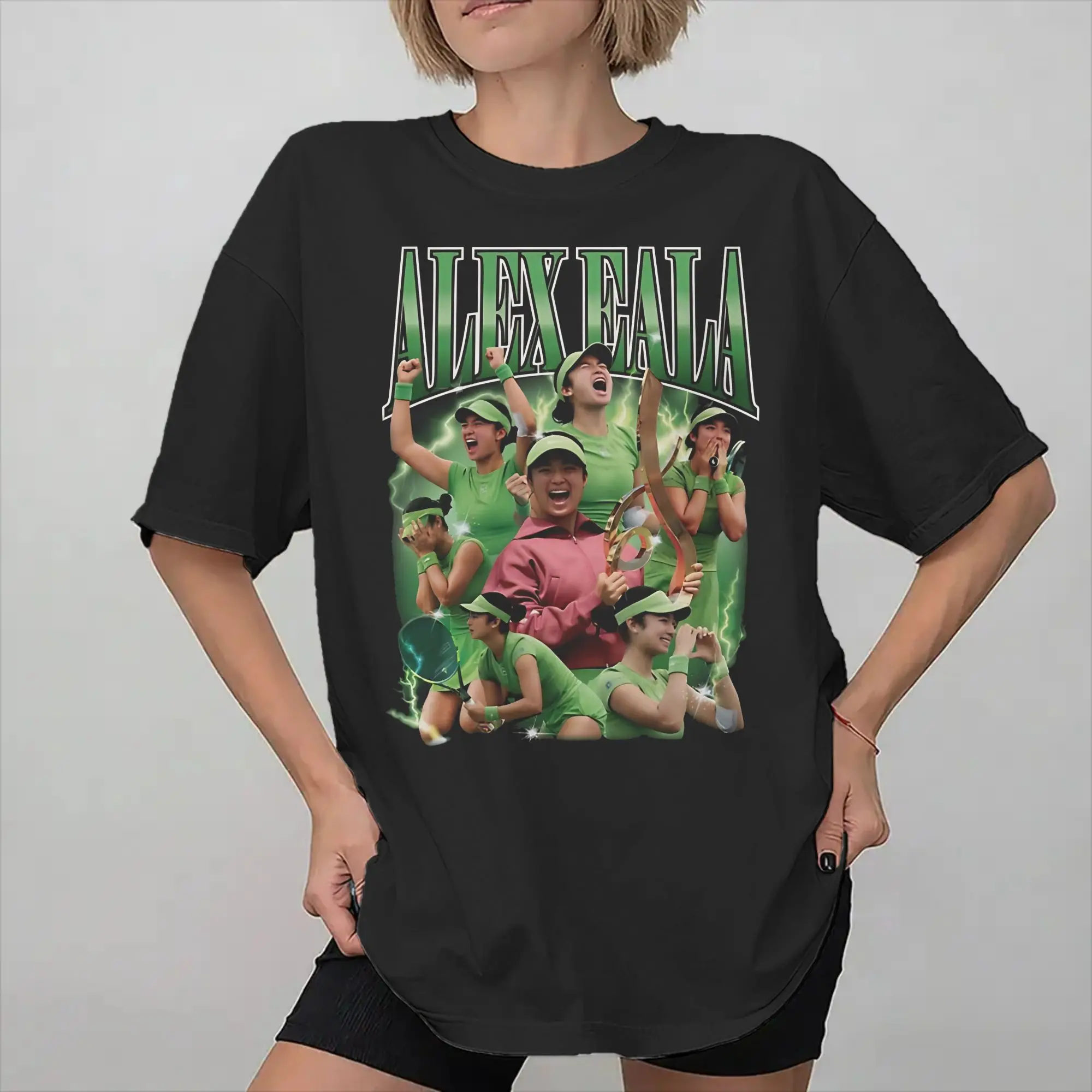 Alexandra Alex Eala tennis 2026 Graphic Printing T Shirts Men Women  100% Cotton  Tee Shirt Clothing
