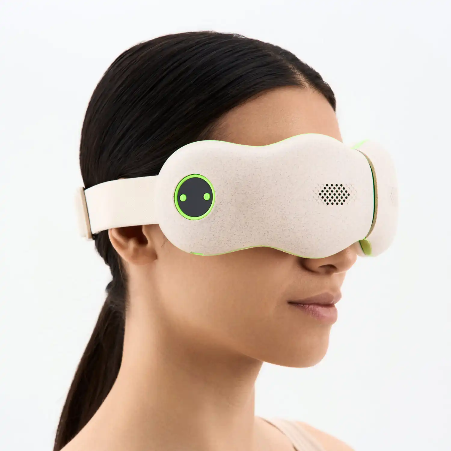 2025 Massaggiatore per occhi intelligente 4D ricaricabile Nuovo massaggio a vibrazione multifunzione per la cura calda con attrezzatura per massaggio rilassato per alleviare gli occhi