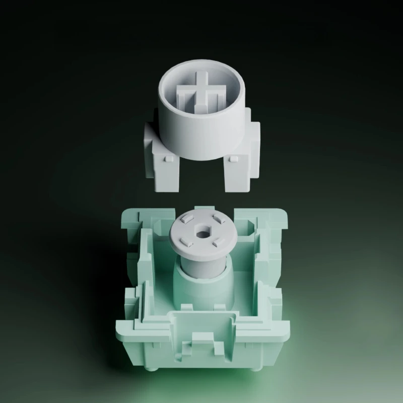 Gateron Magnetic Jade Ultra Switch 33g Trigger Customized HIFI Transparent Game Mechanical Keyboard Accessories Linear Switches