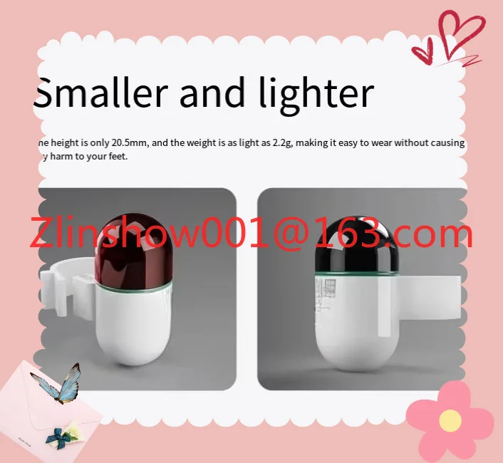 Material Bluetooth Enabled IP68 Waterproof Lightweight 2.2g/2.8g Attached to  Leg