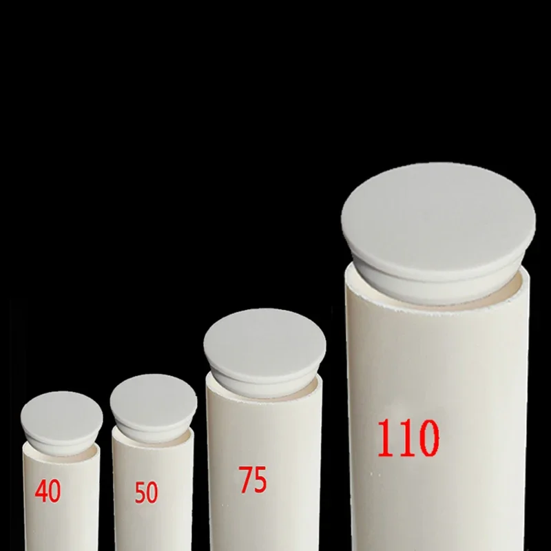 40 50 75 110 160 200 PVC Pipe Plug Toilet Pipe Plug Pipe Plug Drain Pipe Silicone GoodInsulation Performance Sealing Cover Plug