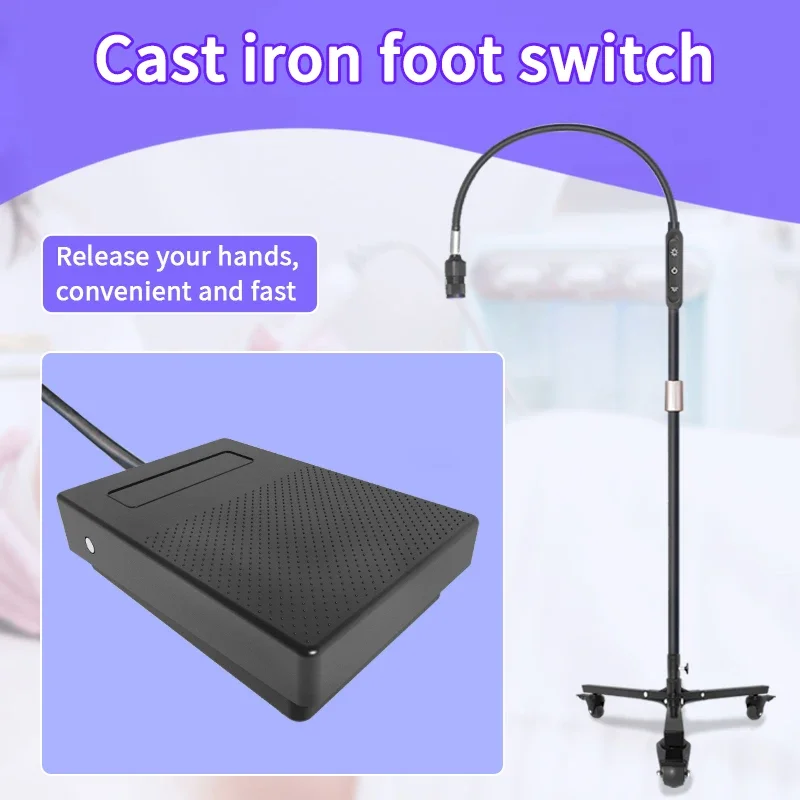 AH High Quality Eyelash Extension 405 410nm  UV/LED Pulley Base Floor Lamp Eyelash Beauty Nail Art UV Glue Curing Lamp